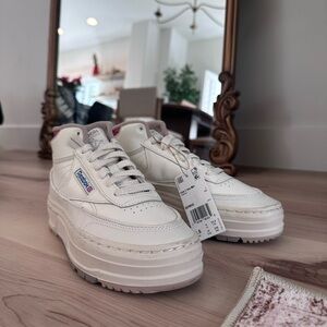 Reebok Women's White Platform Sneakers